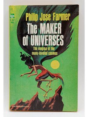 The Maker of the Universes Book Philip Jose Farmer (ACE)  Paperback 1965 PB